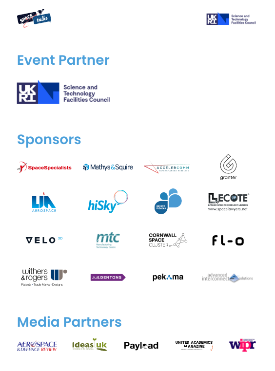 SPACEtalks 3.0, Sponsors, Cosmonauts